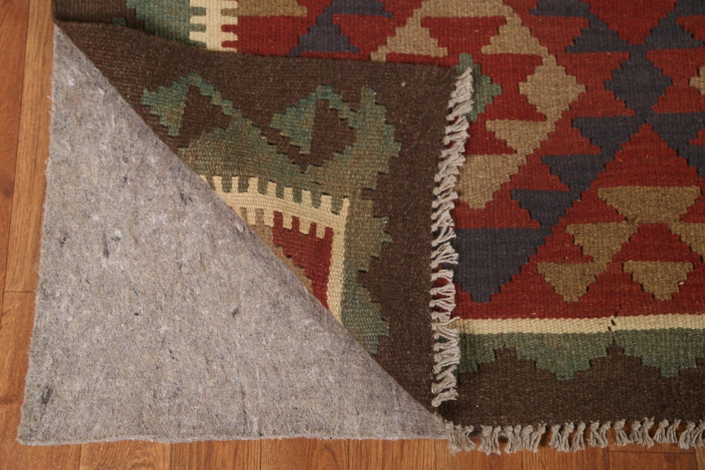 Wool Kilim Tribal Area Rug 5x8