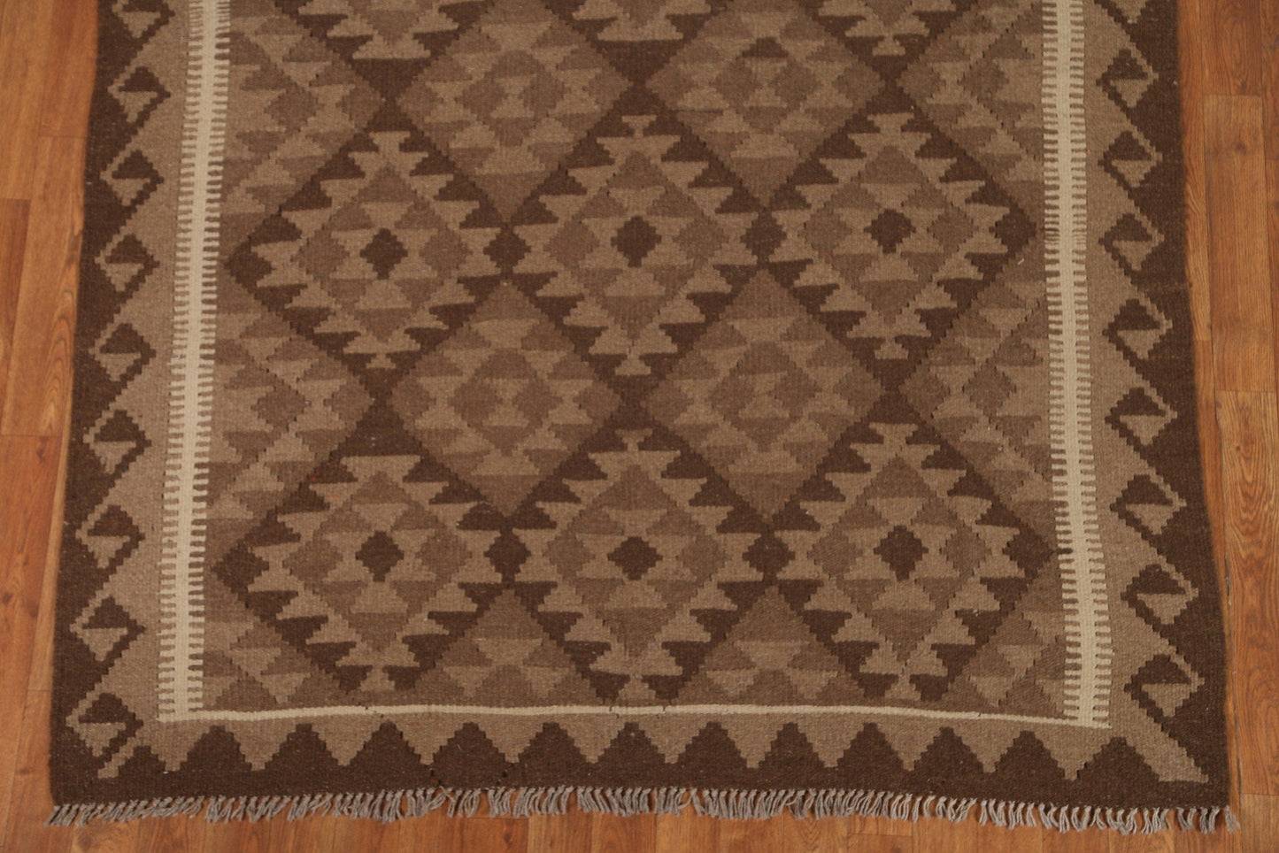 Hand-Woven Kilim Oriental Area Rug 5x8