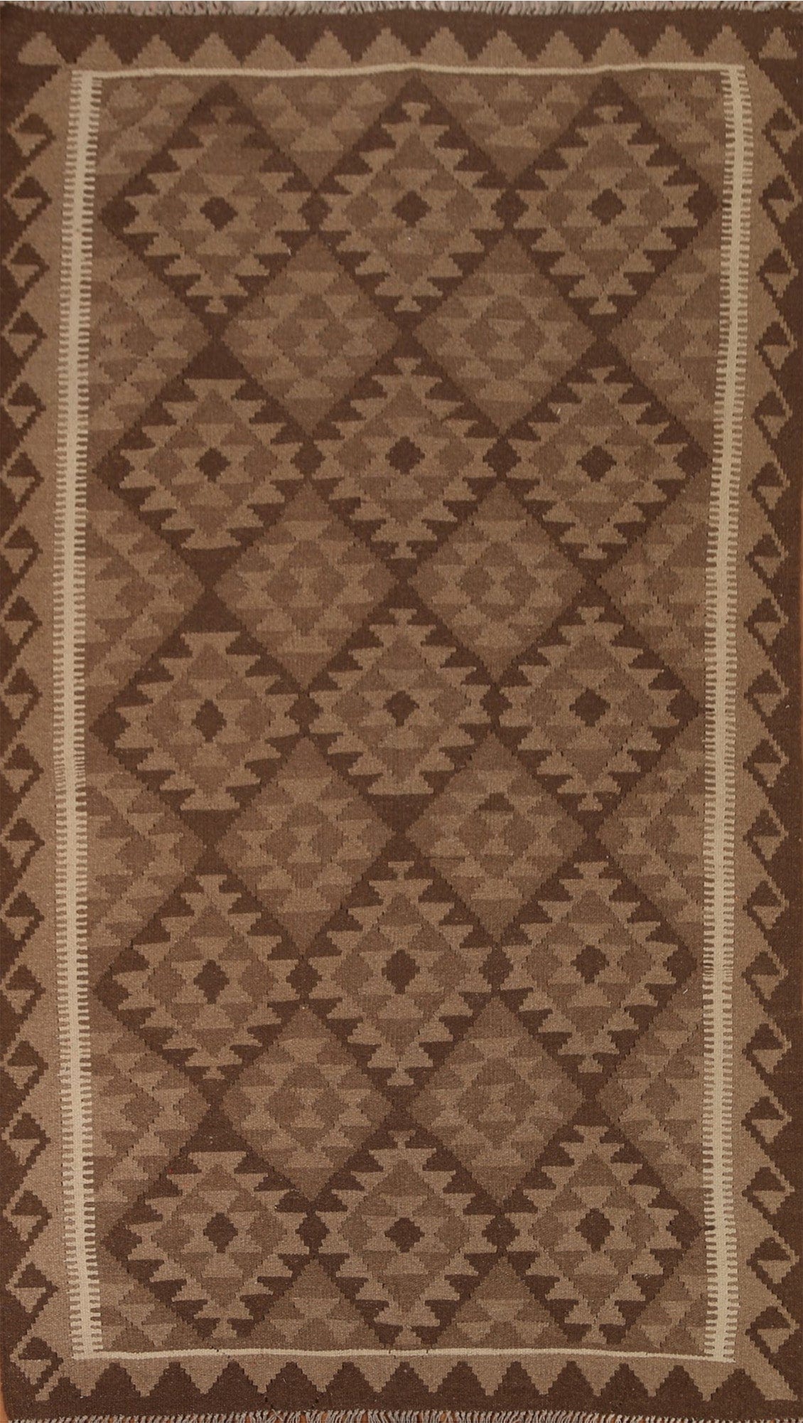 Hand-Woven Kilim Oriental Area Rug 5x8