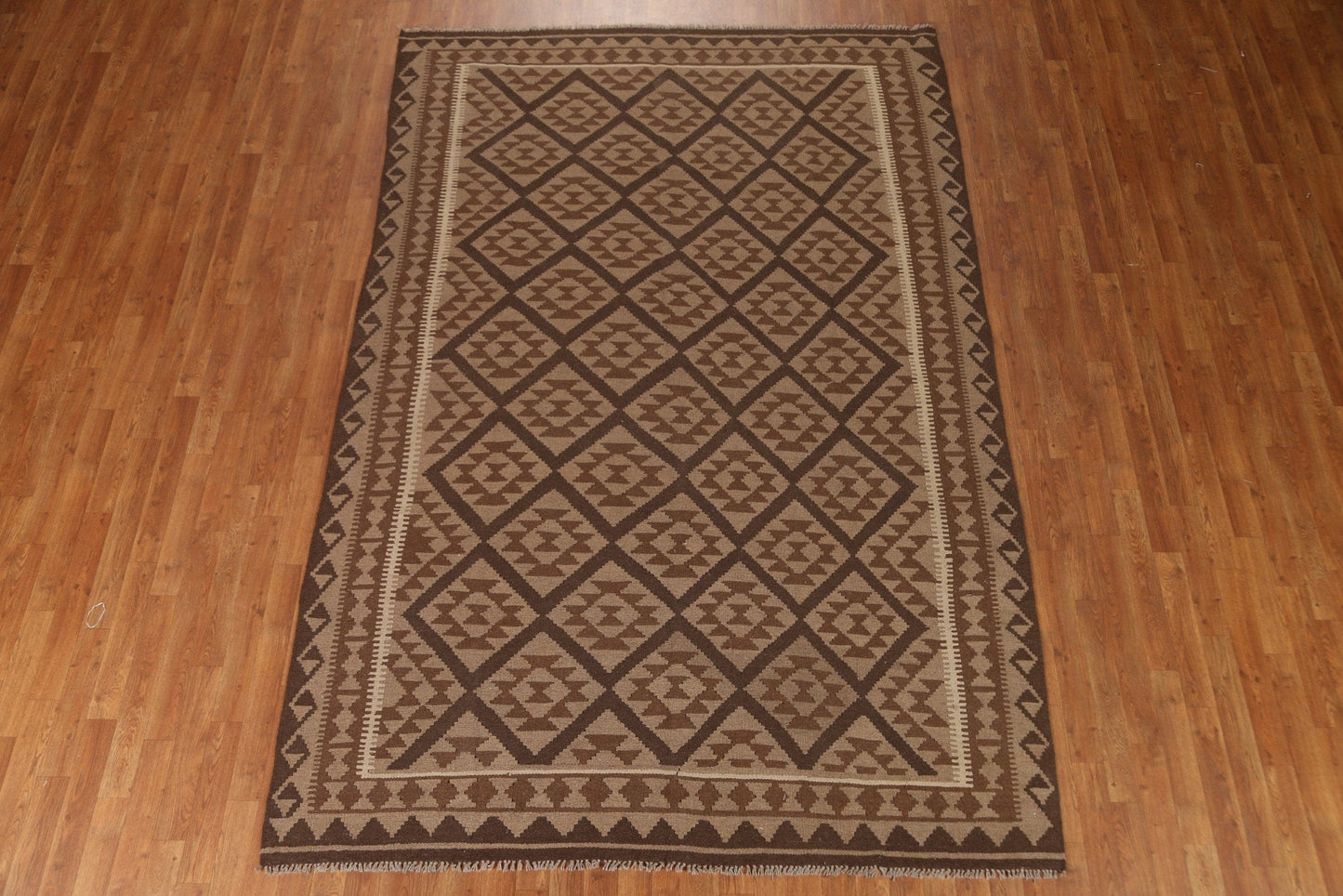 Geometric Kilim Oriental Area Rug 7x10