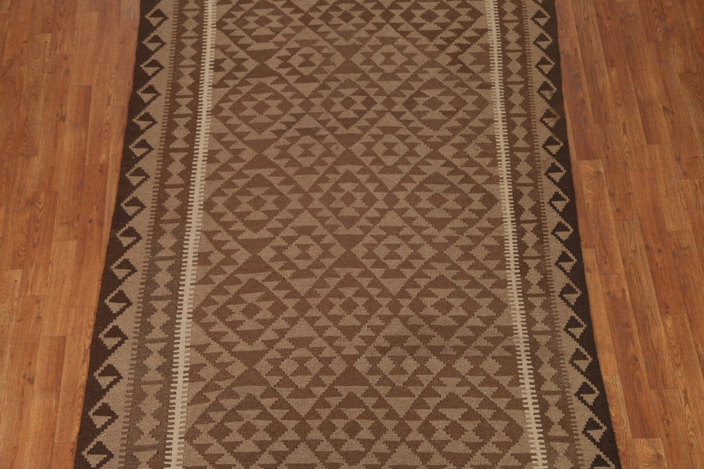 Hand-Woven Kilim Oriental Area Rug 5x8