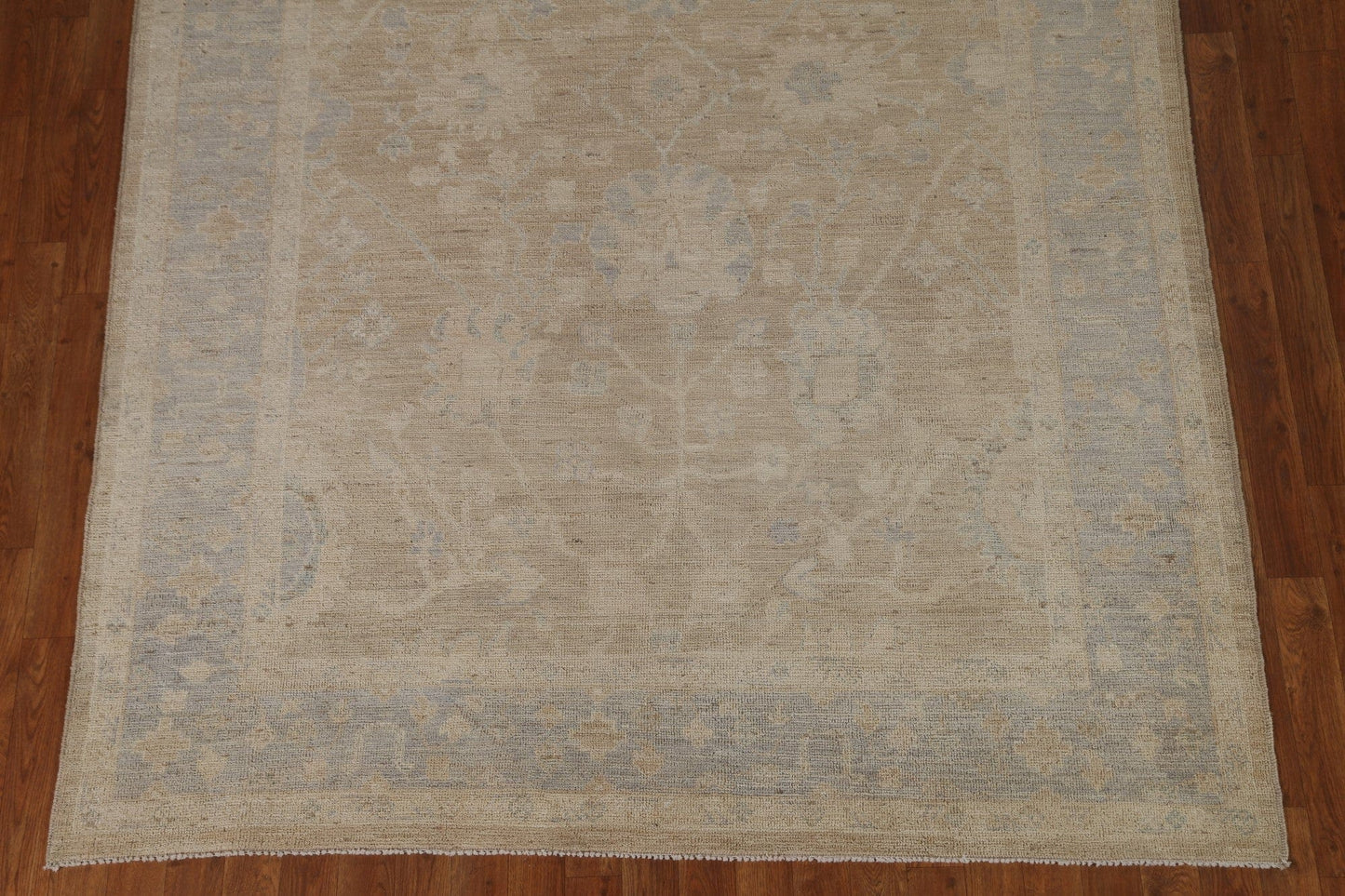 Vegetable Dye Oushak Turkish Area Rug 6x9