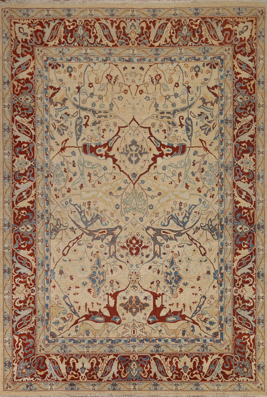 Vegetable Dye Heriz Serapi Oriental Area Rug 8x10