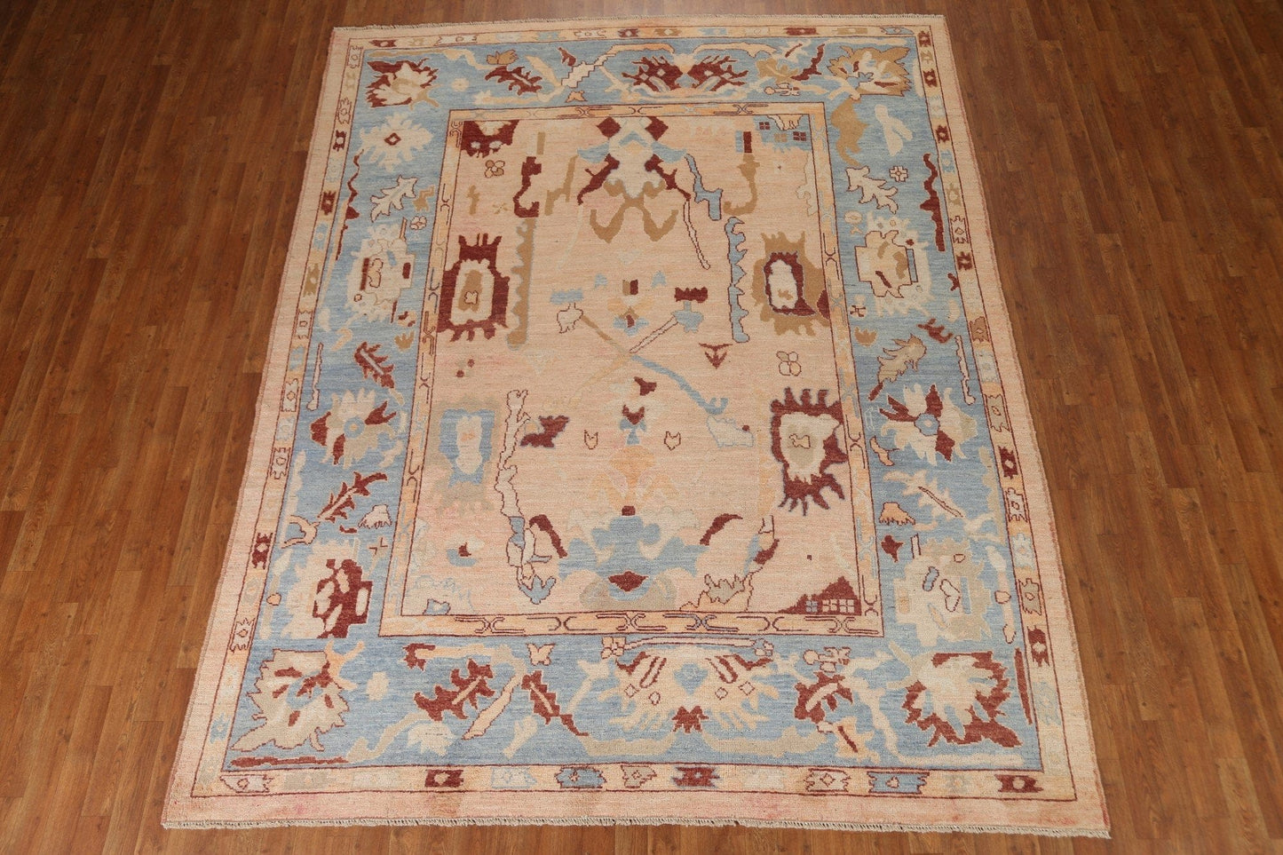 Vegetable Dye Oushak Oriental Area Rug 8x10