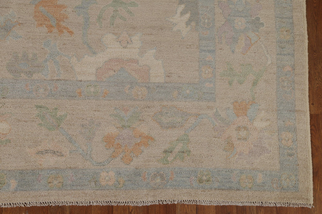 Vegetable Dye Oushak Oriental Area Rug 8x10