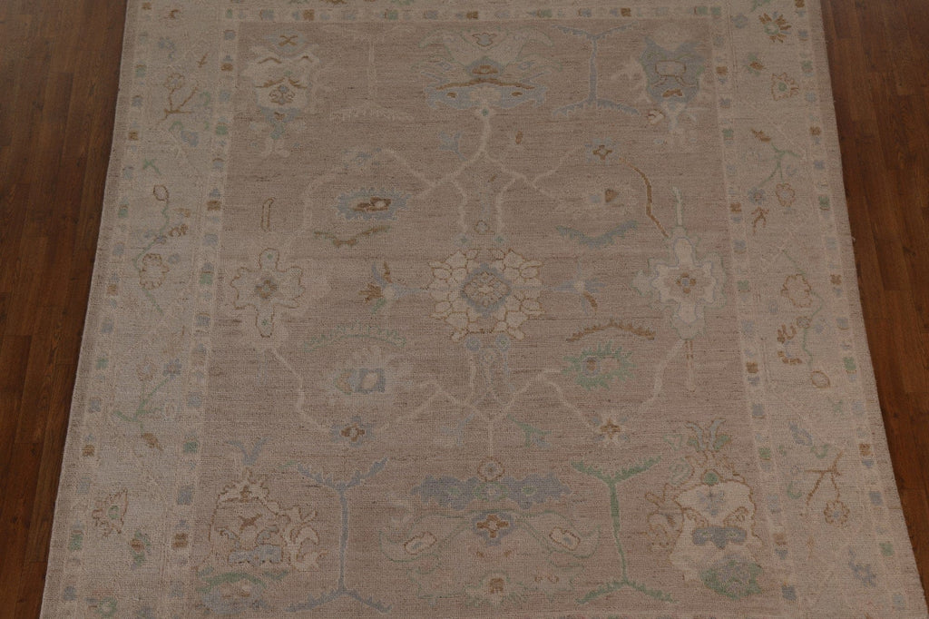 Vegetable Dye Oushak Oriental Area Rug 8x10