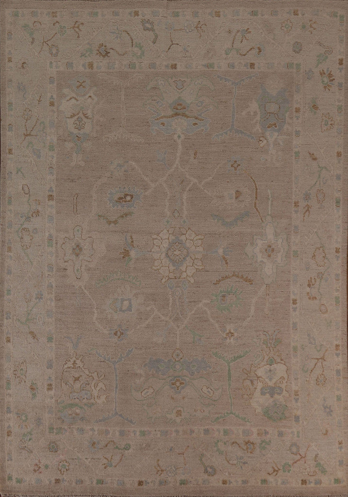 Vegetable Dye Oushak Oriental Area Rug 8x10