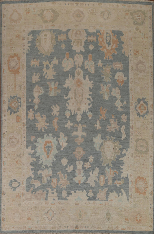 Oushak Vegetable Dye Area Rug 8x10