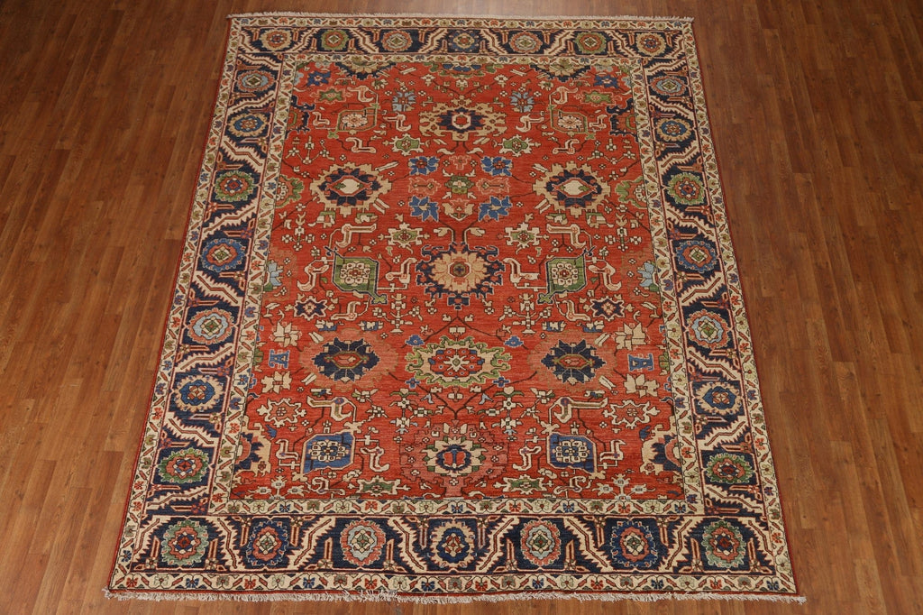 Vegetable Dye Heriz Serapi Oriental Area Rug 8x10