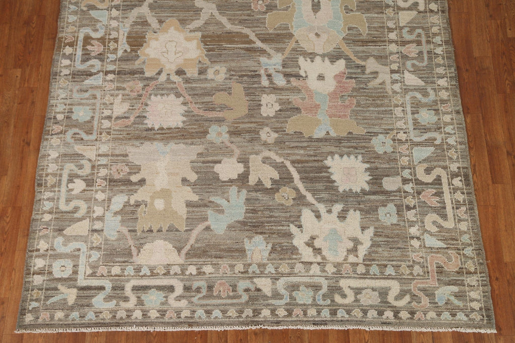 Vegetable Dye Oushak Oriental Area Rug 6x8