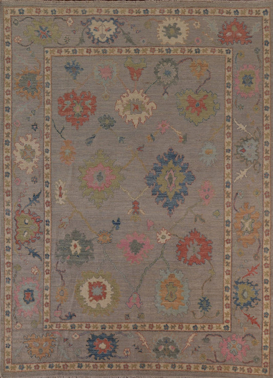 Vegetable Dye Oushak Oriental Area Rug 8x10