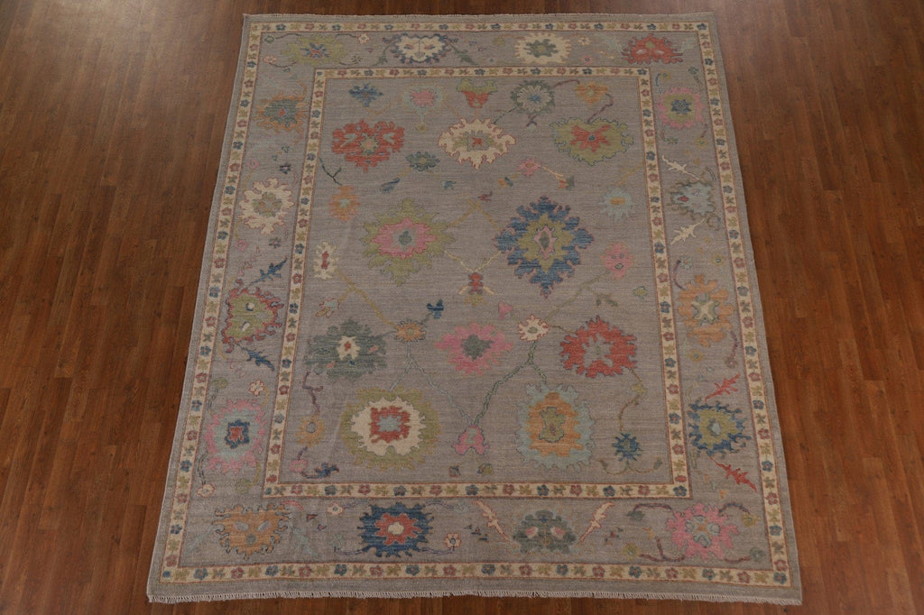 Vegetable Dye Oushak Oriental Area Rug 8x10