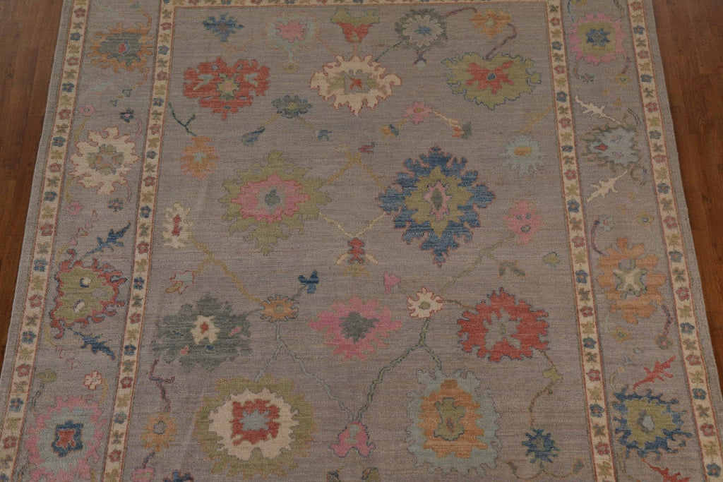 Vegetable Dye Oushak Oriental Area Rug 8x10