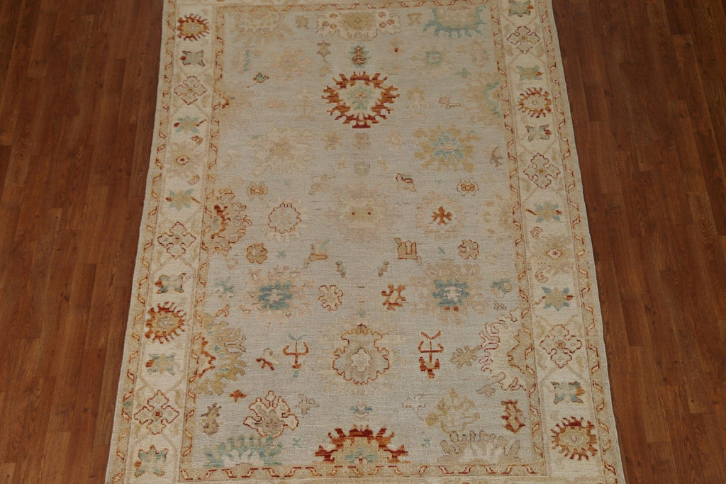 Oushak Vegetable Dye Area Rug 6x9