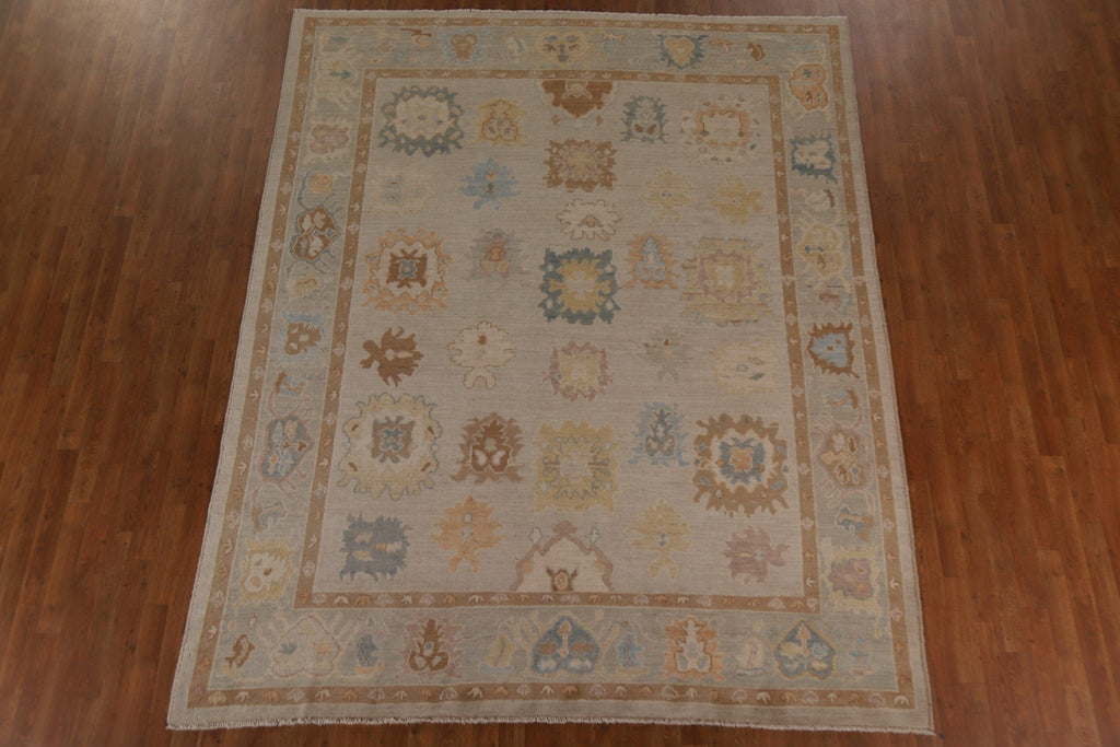 Oushak Vegetable Dye Area Rug 8x10