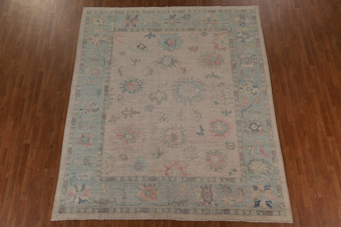 Vegetable Dye Oushak Oriental Area Rug 8x10