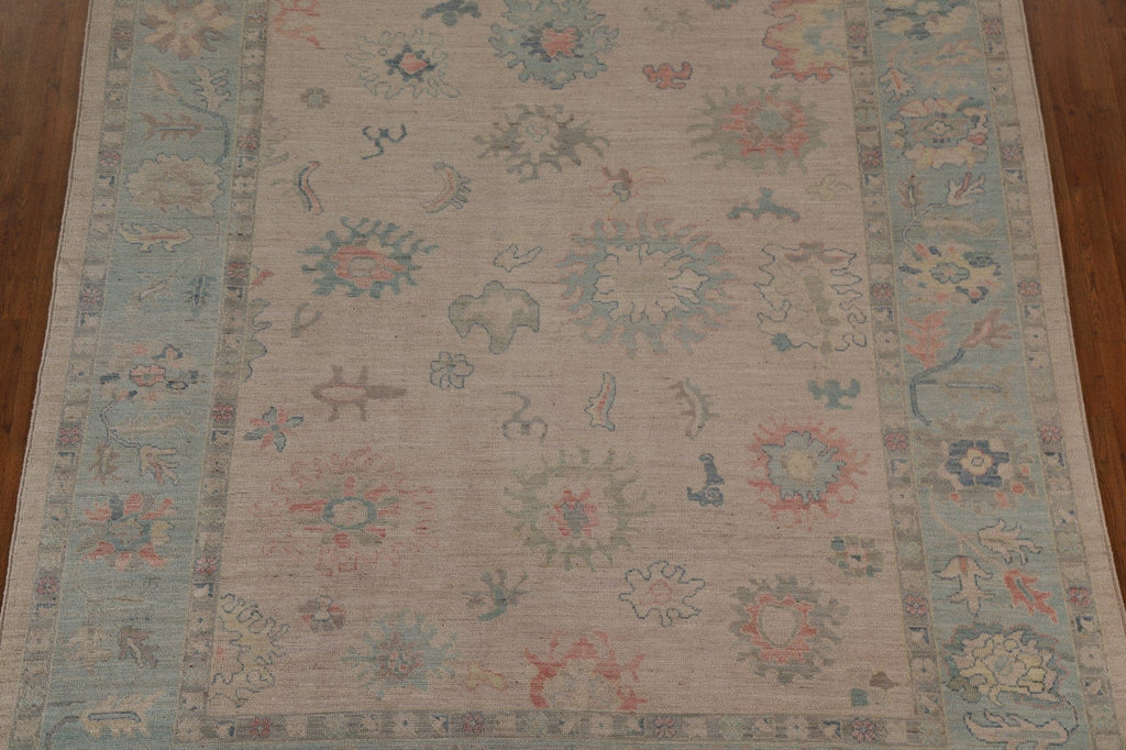 Vegetable Dye Oushak Oriental Area Rug 8x10