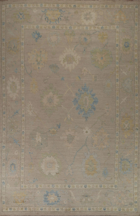 Vegetable Dye Oushak Oriental Area Rug 9x12