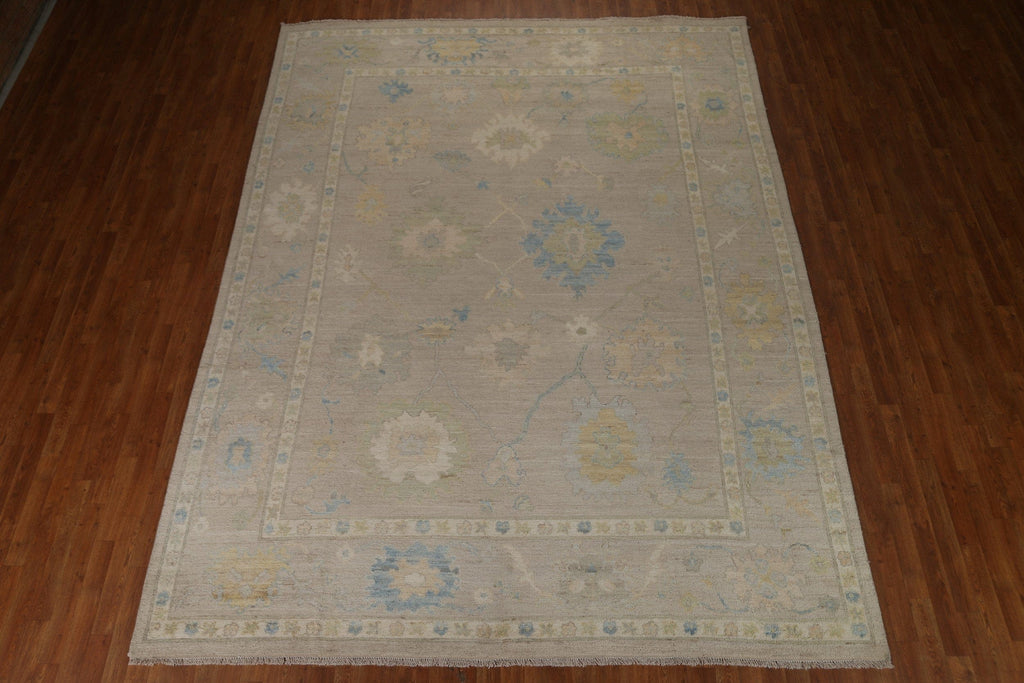 Vegetable Dye Oushak Oriental Area Rug 9x12