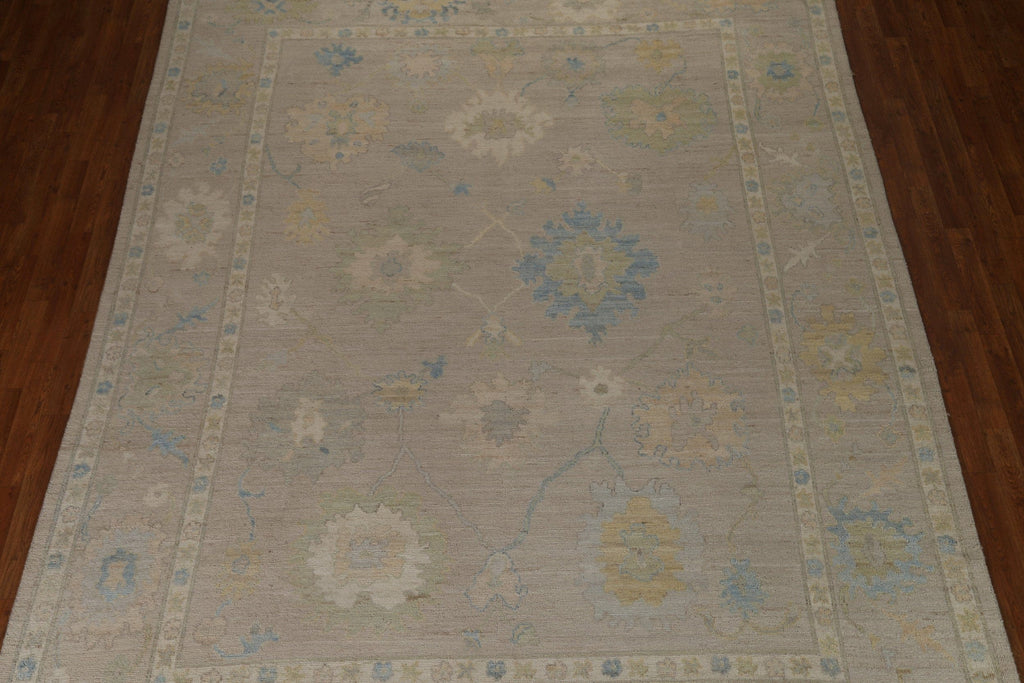 Vegetable Dye Oushak Oriental Area Rug 9x12