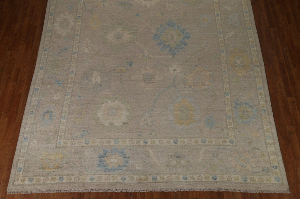 Vegetable Dye Oushak Oriental Area Rug 9x12