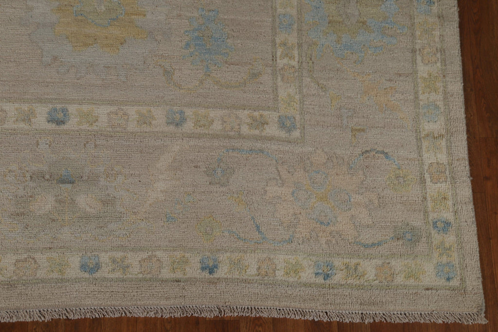 Vegetable Dye Oushak Oriental Area Rug 9x12