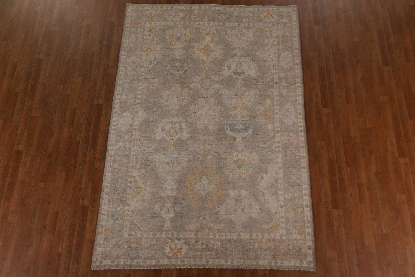 Vegetable Dye Oushak Oriental Area Rug 6x9