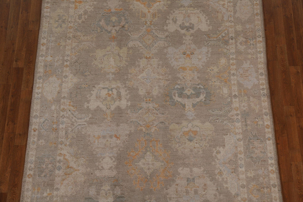 Vegetable Dye Oushak Oriental Area Rug 6x9