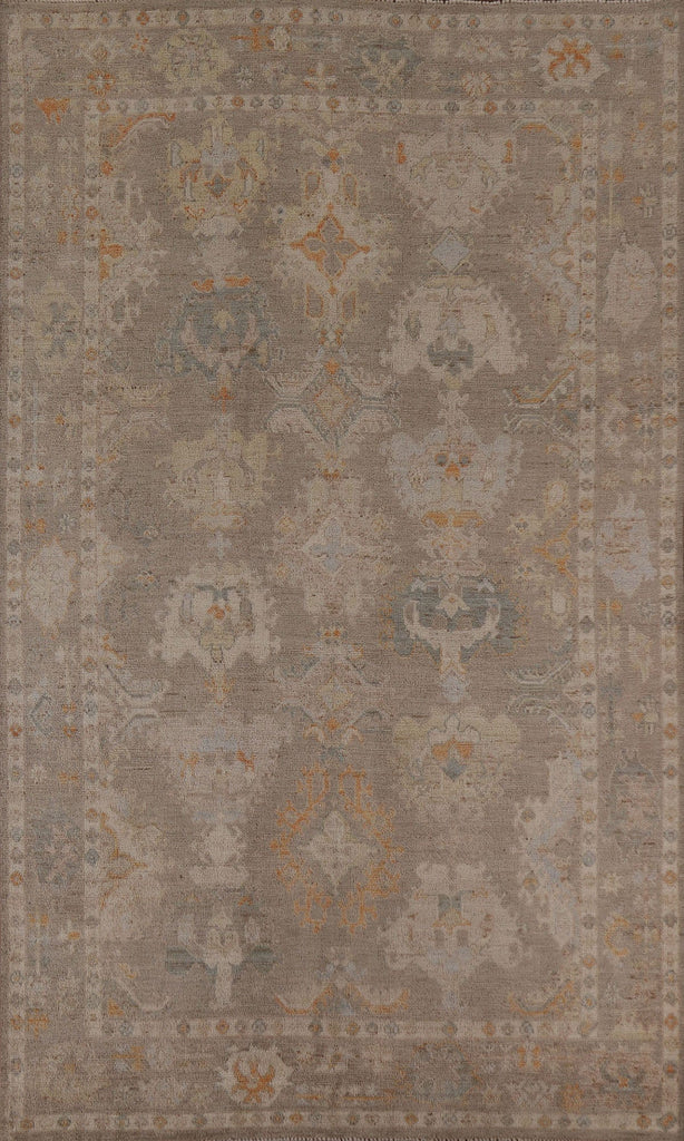 Vegetable Dye Oushak Oriental Area Rug 6x9