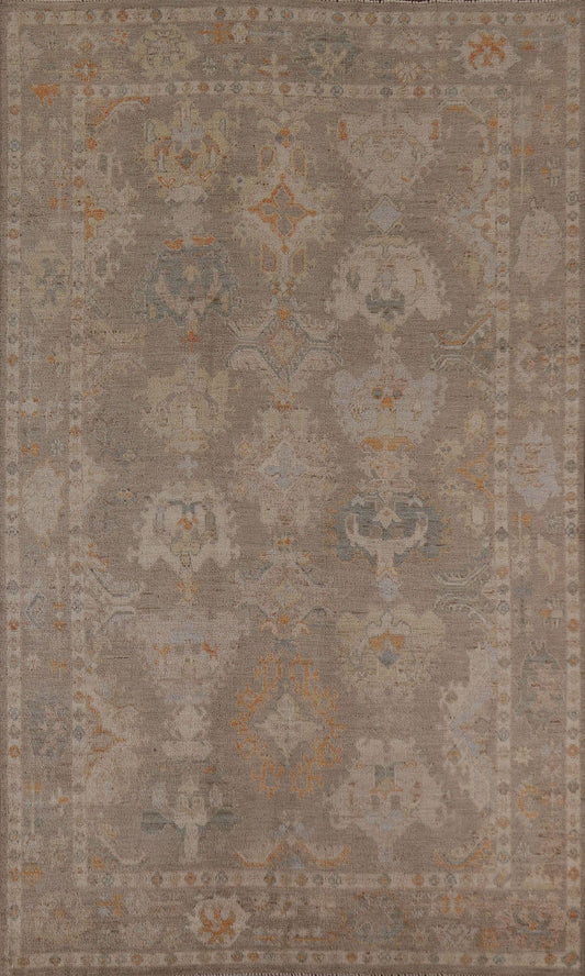 Vegetable Dye Oushak Oriental Area Rug 6x9