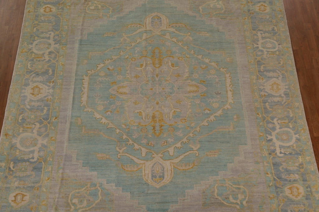 Vegetable Dye Oushak Oriental Area Rug 9x12