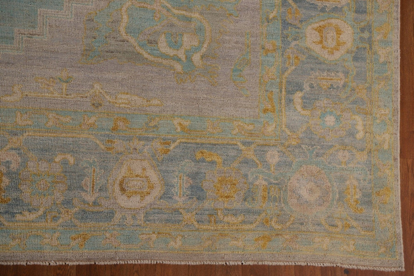 Vegetable Dye Oushak Oriental Area Rug 9x12