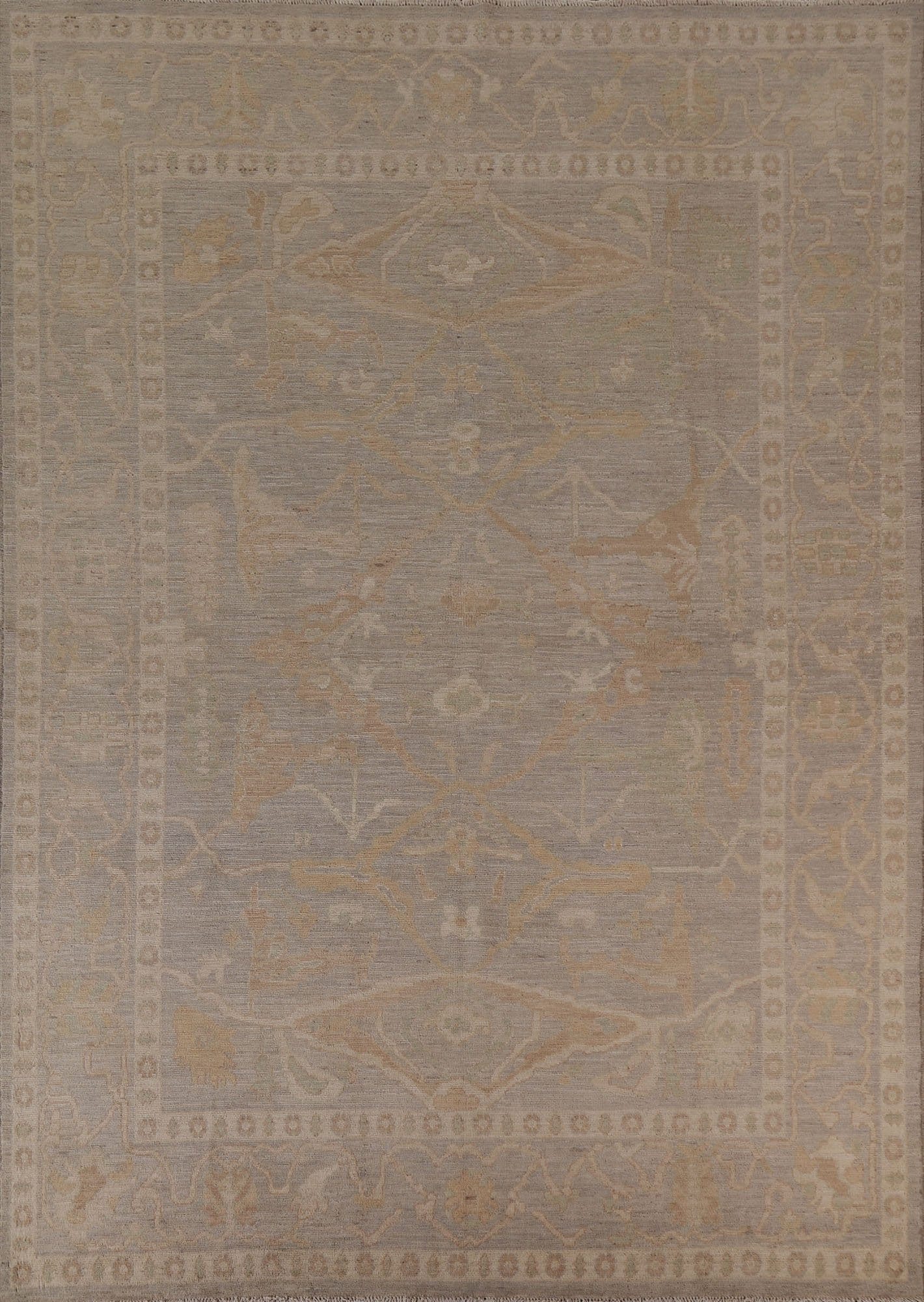 Vegetable Dye Oushak Oriental Area Rug 8x10