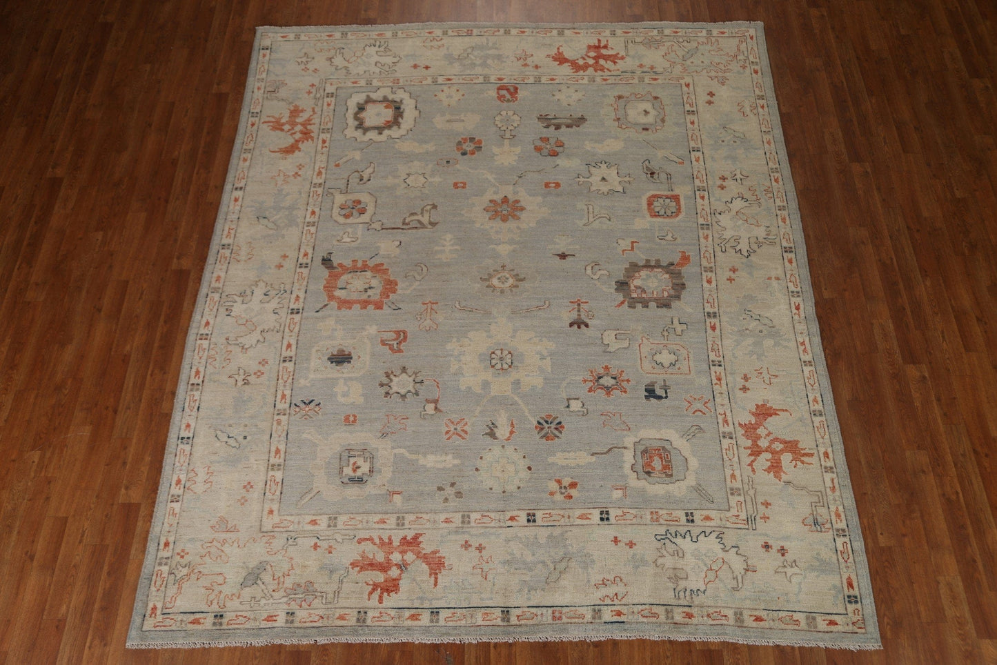 Vegetable Dye Oushak Oriental Area Rug 8x10