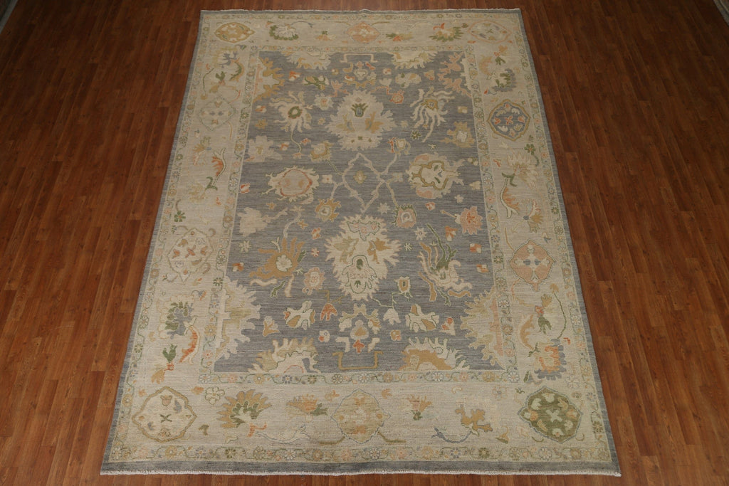 Vegetable Dye Oushak Oriental Area Rug 9x12