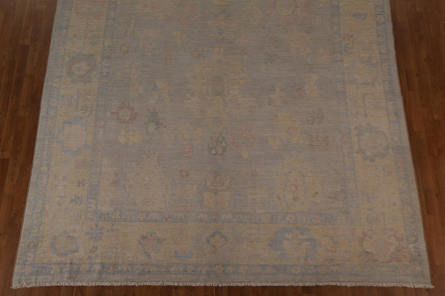 Vegetable Dye Oushak Oriental Area Rug 9x12