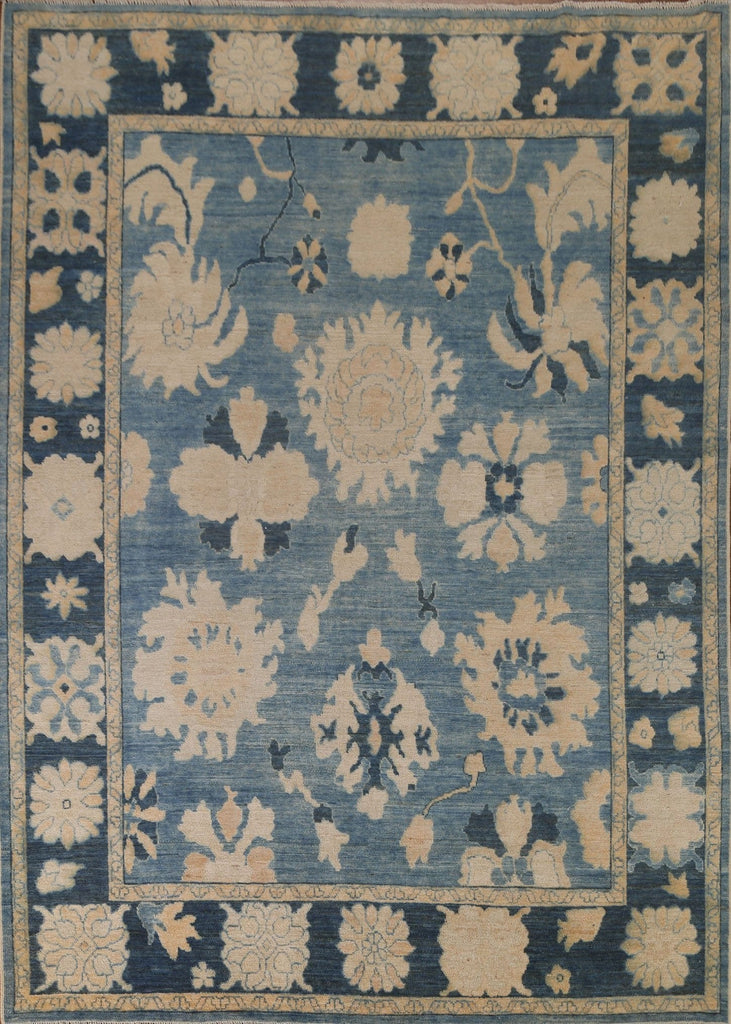 Vegetable Dye Oushak Turkish Area Rug 8x10