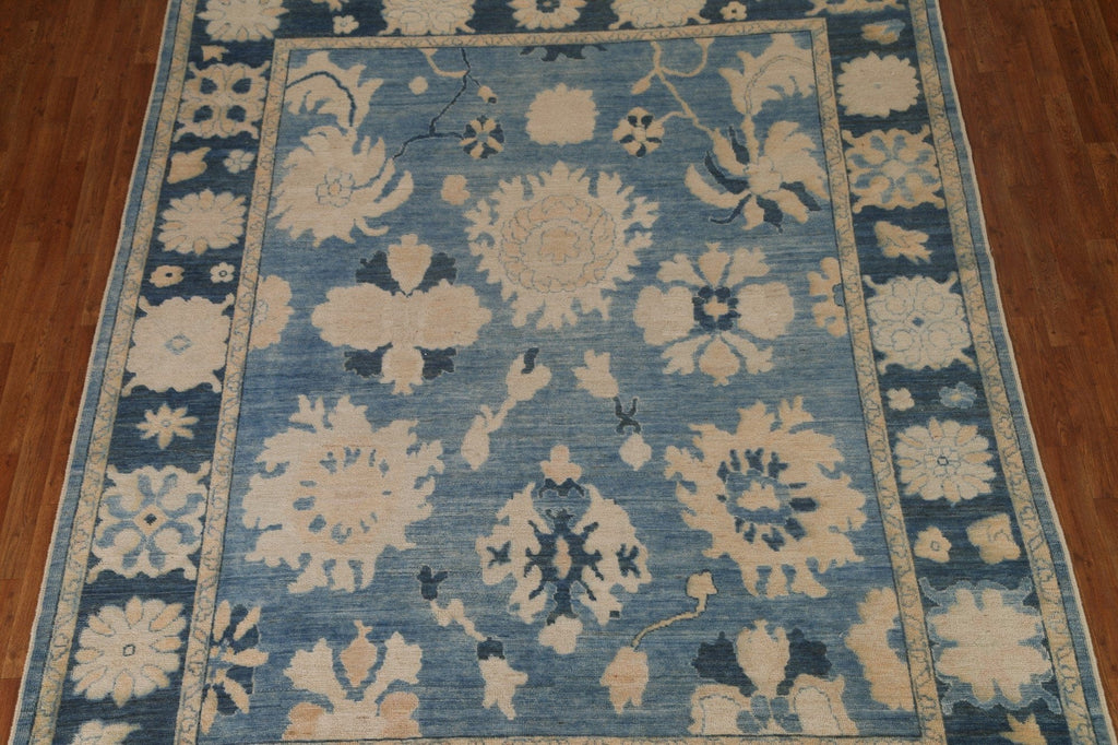 Vegetable Dye Oushak Turkish Area Rug 8x10