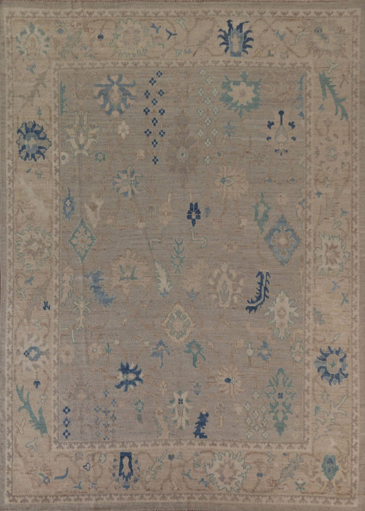 Vegetable Dye Oushak Oriental Area Rug 8x10