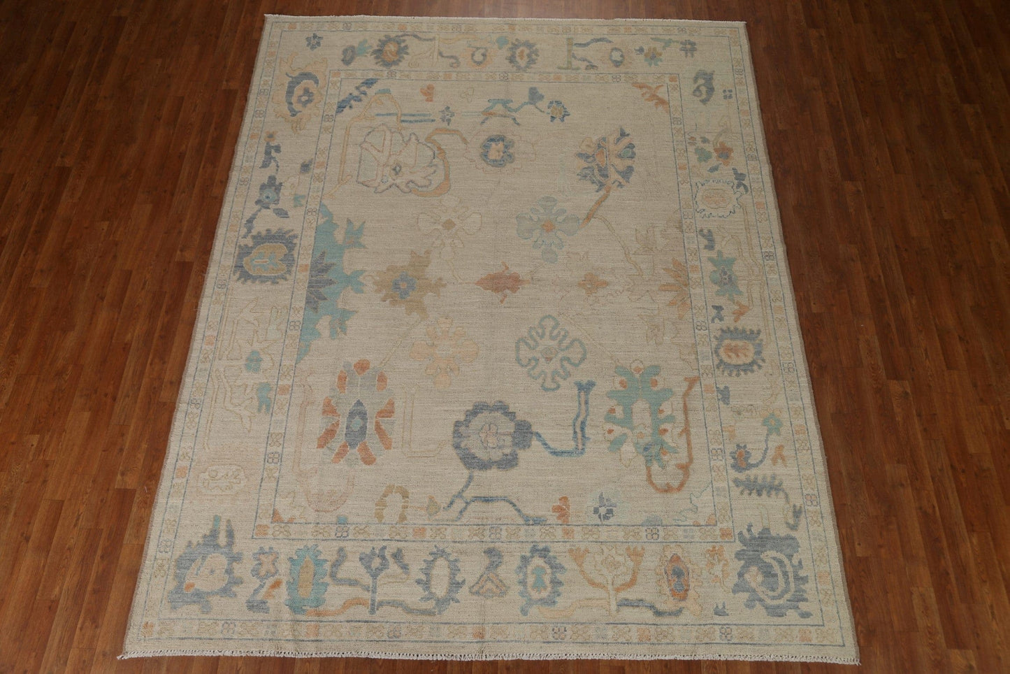 Vegetable Dye Oushak Oriental Area Rug 8x10