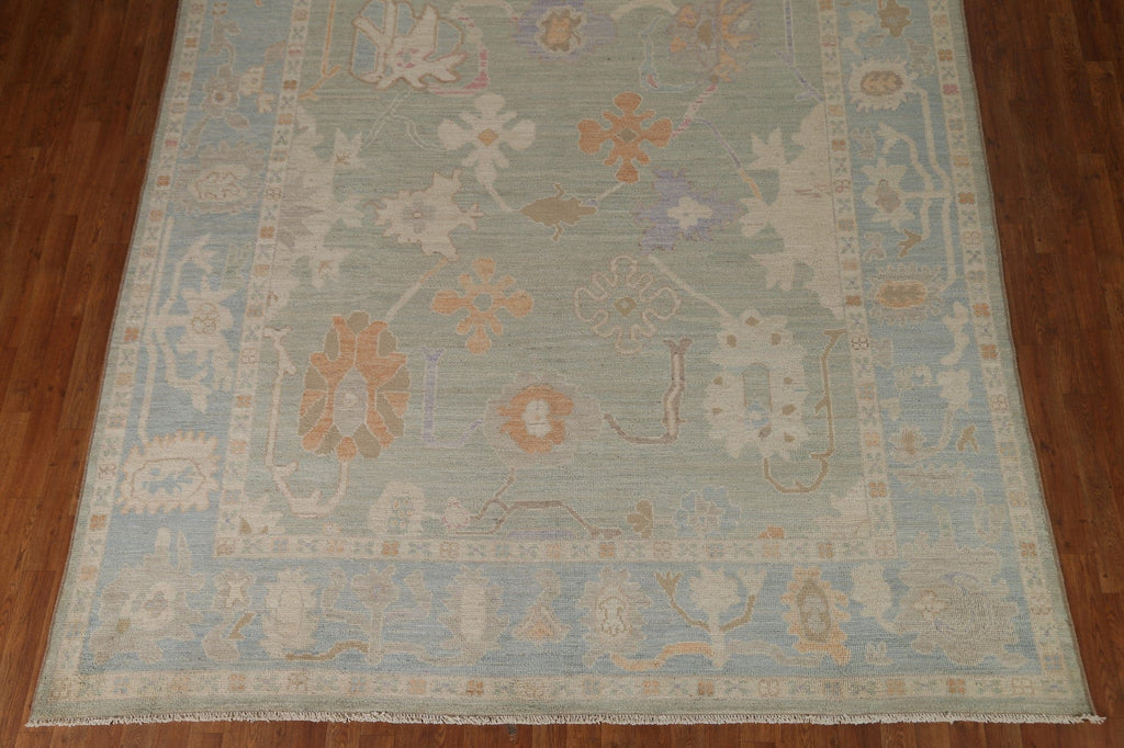 Vegetable Dye Oushak Turkish Area Rug 8x10