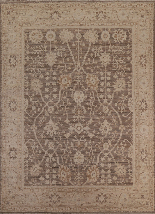 Oushak Vegetable Dye Area Rug 8x10