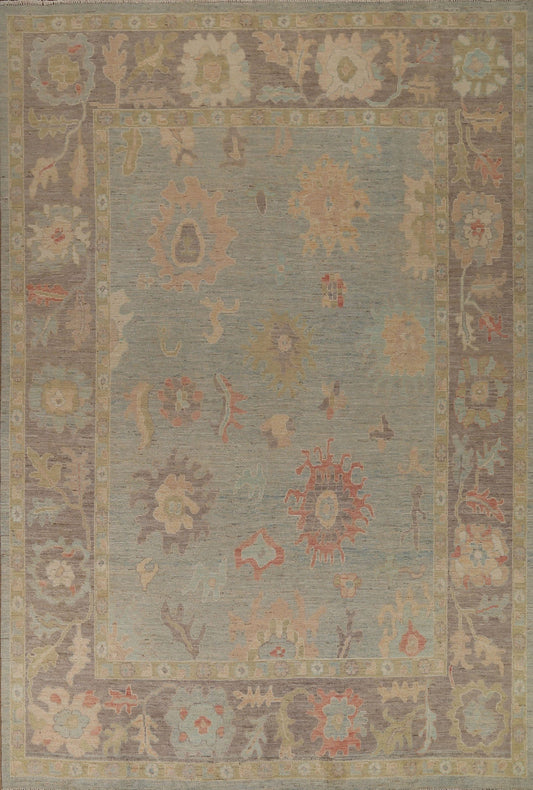 Vegetable Dye Oushak Oriental Area Rug 8x10