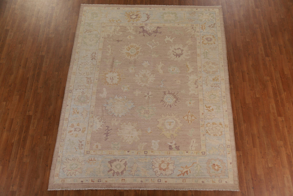 Vegetable Dye Oushak Oriental Area Rug 8x10