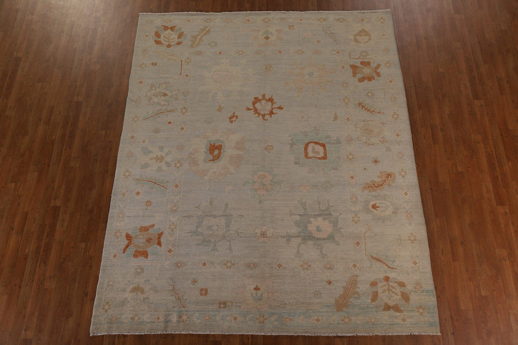 Vegetable Dye Oushak Oriental Area Rug 8x10