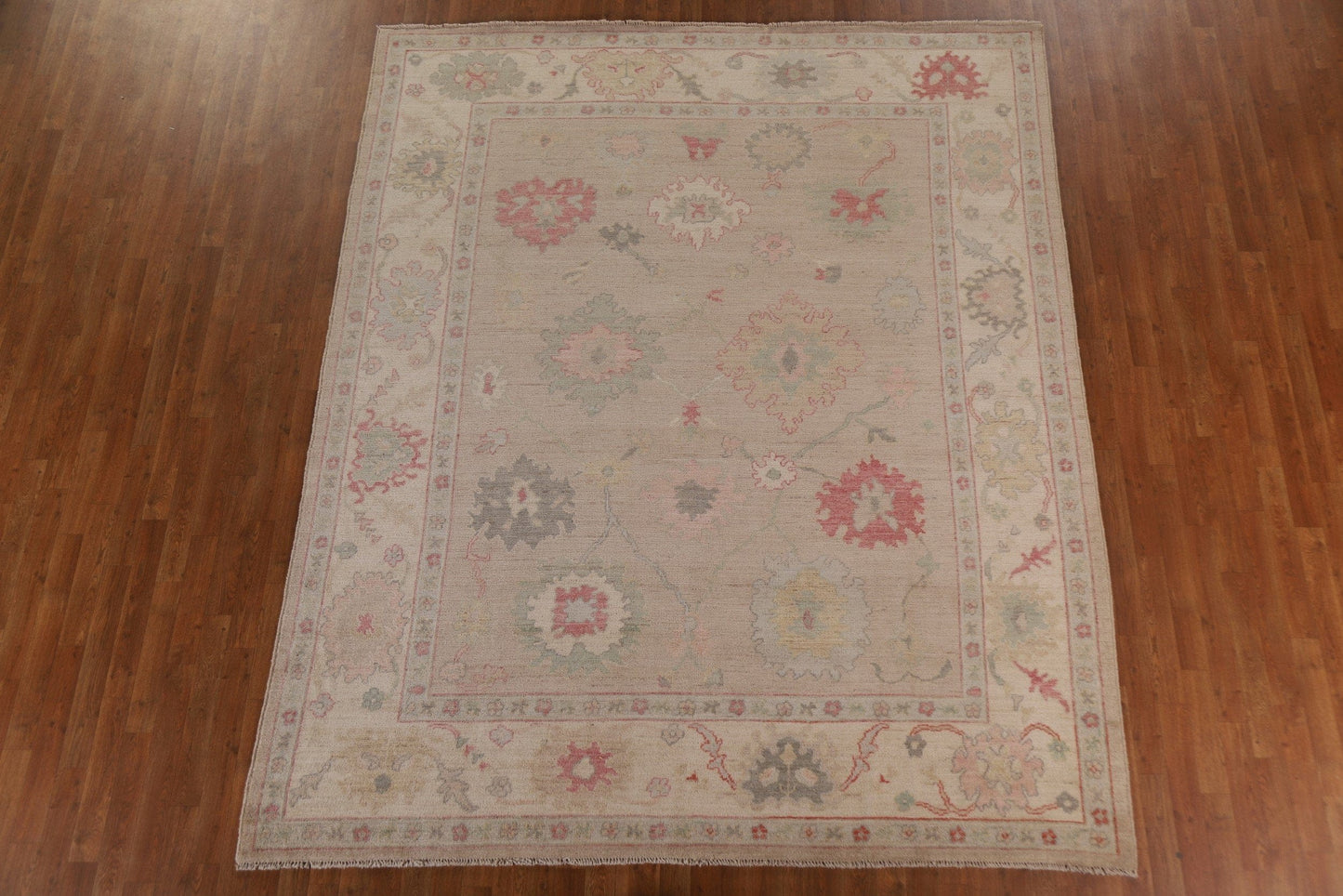 Vegetable Dye Oushak Oriental Area Rug 8x10