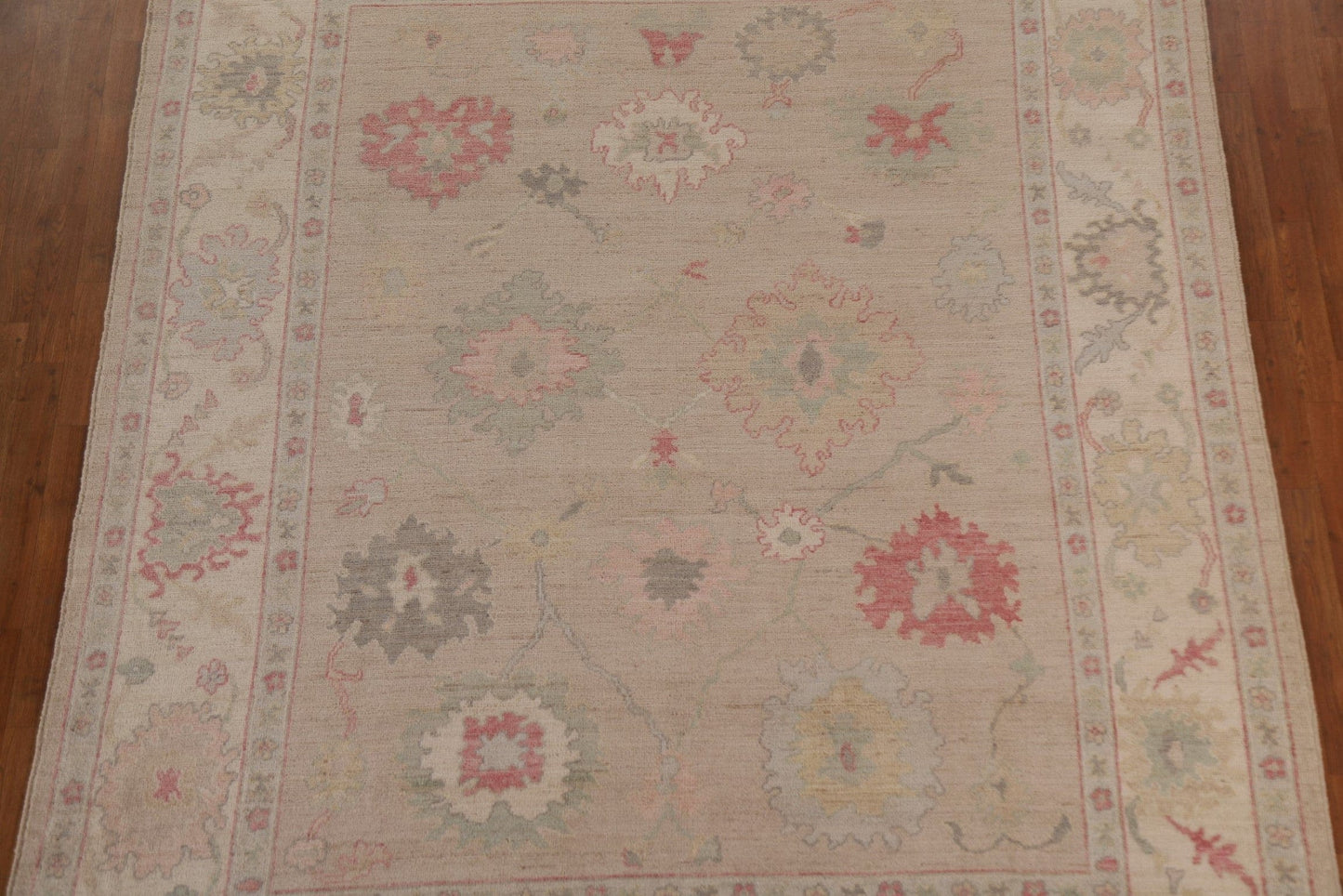 Vegetable Dye Oushak Oriental Area Rug 8x10