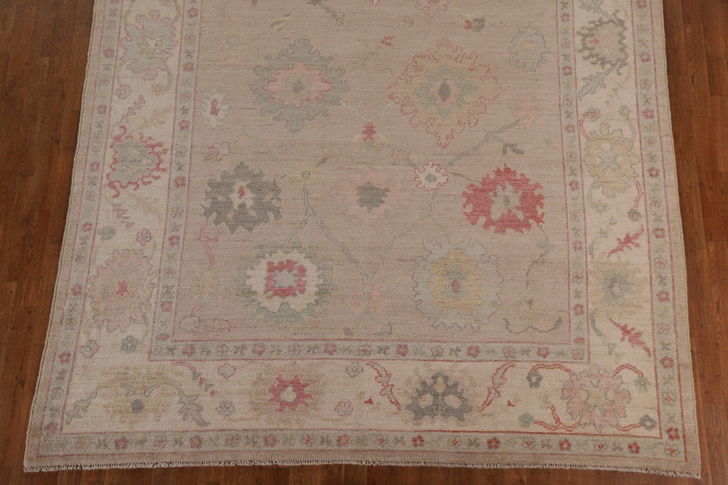 Vegetable Dye Oushak Oriental Area Rug 8x10