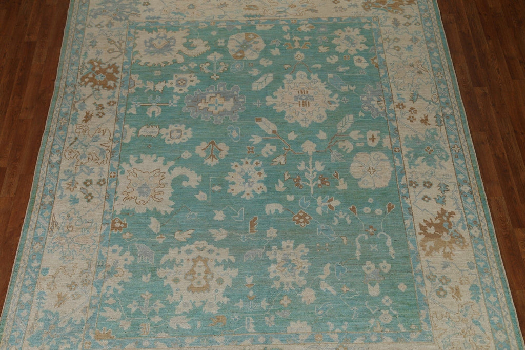 Oushak Vegetable Dye Area Rug 8x10