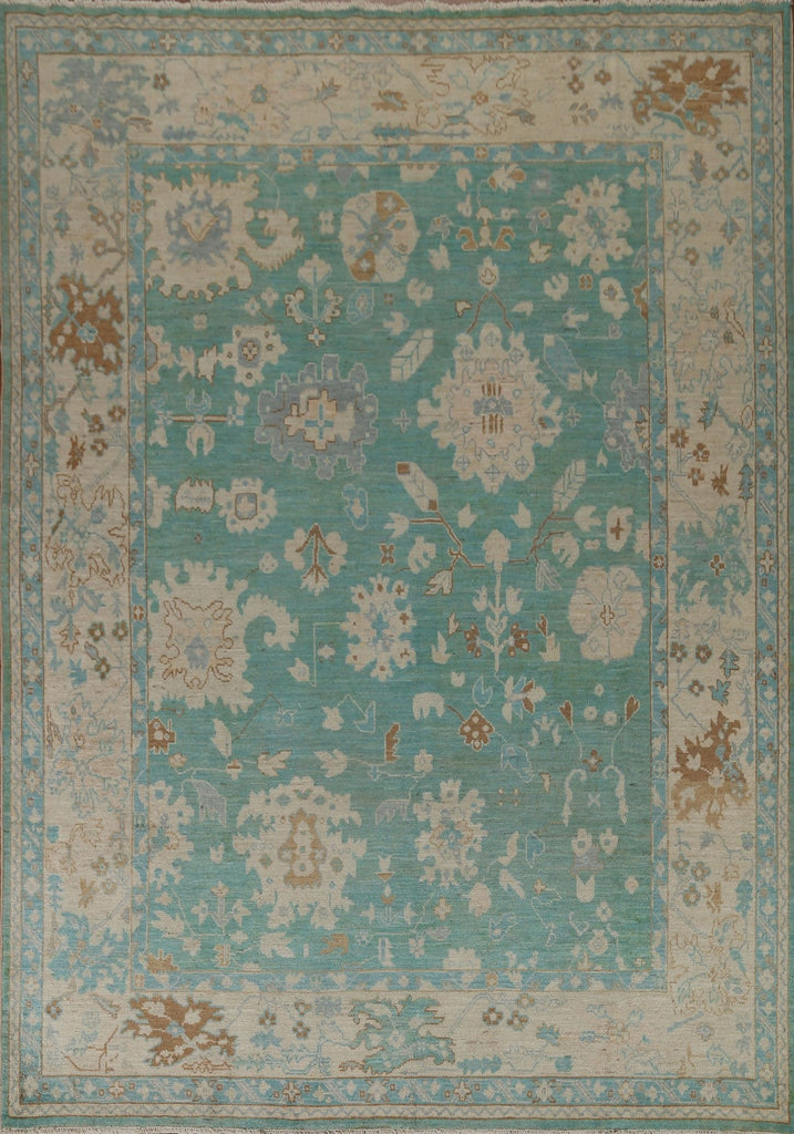 Oushak Vegetable Dye Area Rug 8x10